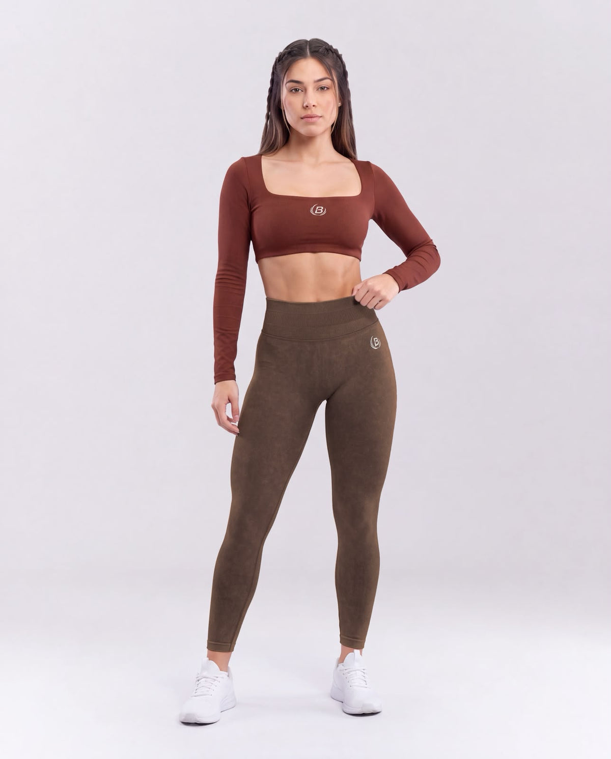 Pump Leggings Moca Brown
