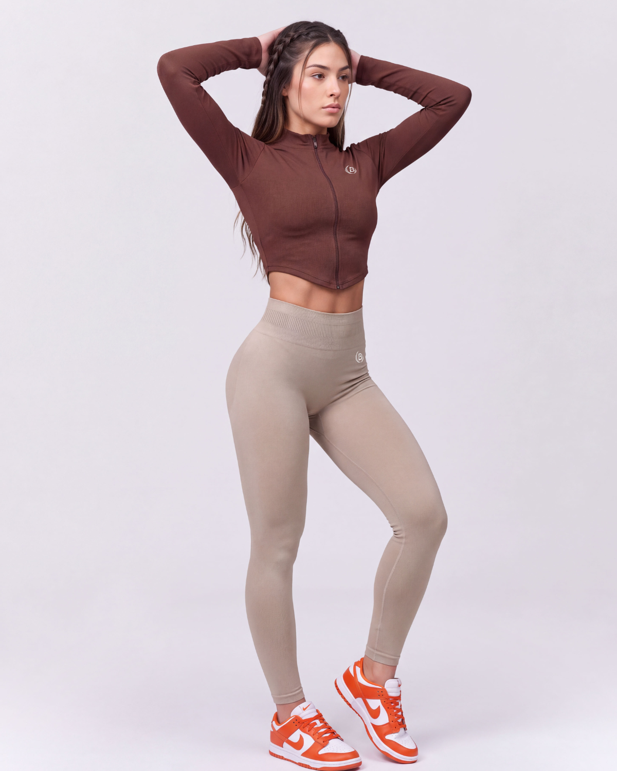 Power Curve Leggings Sand Beige