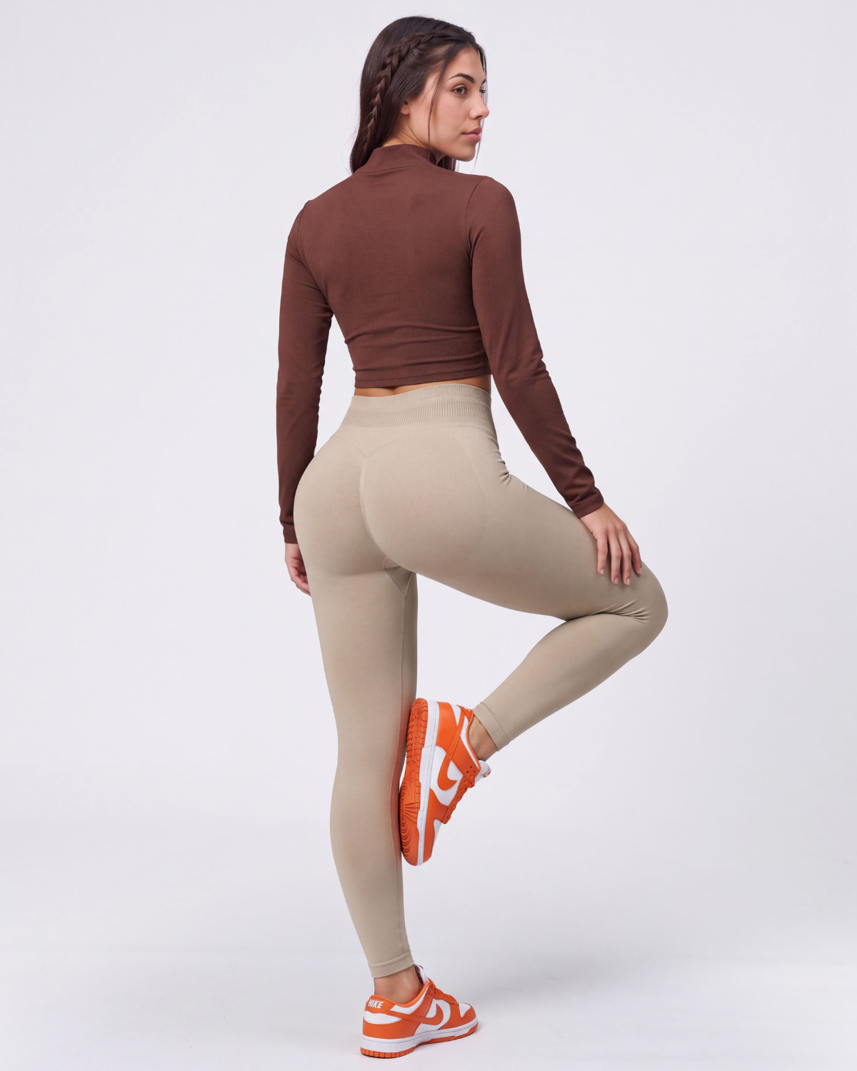 Power Curve Leggings Sand Beige